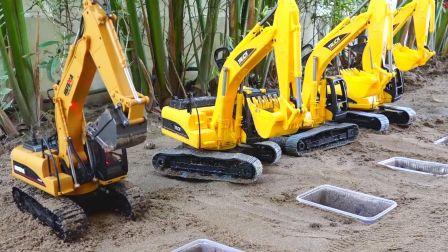 国产多功能挖机视频讲解